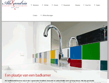 Tablet Screenshot of alexandriabv.nl